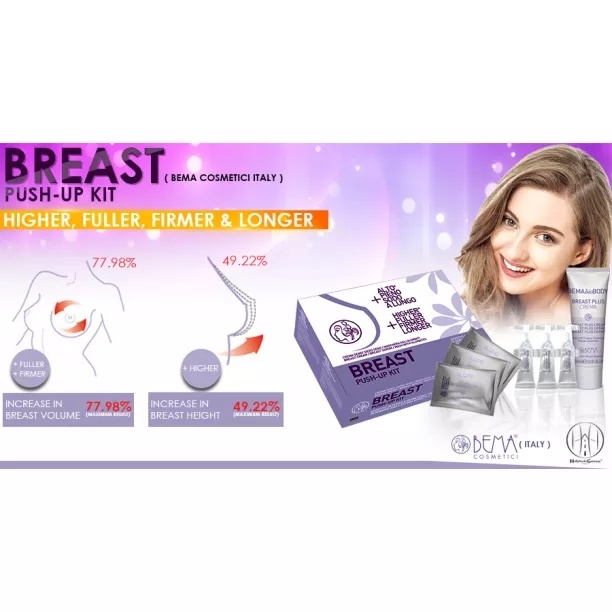Bema Bio Body Breast Pushup Kit Intense, Long-lasting Effect 4 Week Tr..