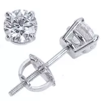 Original White Gold Diamond Earrings Available Online in Pakistan