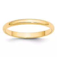 Buy Imported Solid 14k Yellow Gold 2.5 mm Wedding Ring Online in Pakistan