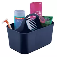 Imported mDesign Bathroom Shower Caddy Tote Navy Blue Online Price in Pakistan