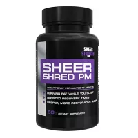 Sheer Shred PM, Nighttime Fat Burner and Sleep Aid Supplement, 90 Stimulant-Free Weight Loss Pills