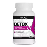 Vitamiss Detox – Support Digestive Health, Weight Loss, Increased Energy Levels, and Entire Body Purification with Our Powerful 30 Day Colon Cleanse and Detox System for Women!