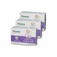 Himalaya Moisturizing Baby Bar Soap  With Olive Oil and Almond Oil (3 PACK)