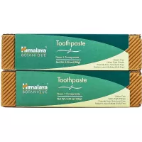 Himalaya Botanique Neem & Pomegranate Toothpaste, Original Formula for Brighter Teeth and Fresh Breath, 5.29 oz, 2 Pack