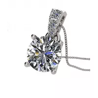 Buy Central Diamond Center Solitaire Pendant Online in Pakistan