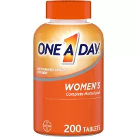 Multivitamin for Women by One a Day, Vitamins for Women with Vitamin C, Vitamin D, B6, B12, Biotin, Calcium and More, 200 Count
