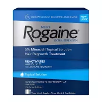 Rogaine Solution for Men, One Month Supply