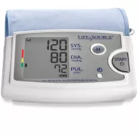 LifeSource Upper Arm Blood Pressure Monitor with Extra Large Cuff (UA-789AC)