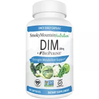 DIM 0.007 oz Plus BioPerine (2 month supply), Estrogen for Metabolism and Balance For Menopause, Bodybuilding, PCOS, and Hormonal Acne Superior Aromatase Inhibitor Vegan, no GMOs, soy, and dairy free; vegetarian package