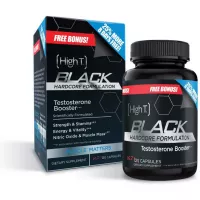 High T Black - Best All Natural Testosterone Booster - Energy Booster - Bonus Size 152 ct