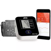 A&D Medical Deluxe Upper Arm Blood Pressure Monitor with Bluetooth (UA-651BLE)