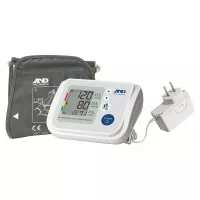 A&D Medical Upper Arm Blood Pressure Monitor for Up to 4 Users, Includes AC Adapter (UA-767FAC)