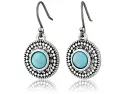 Lucky Brand Turquoise-hued Drop Earrings