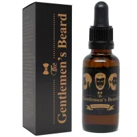 Gentlemen's Premium Beard Oil - conditioning softener - naturally fragrance free - softens, strengthens and promotes beard and mustache growth - leaves in conditioner hydrates skin
