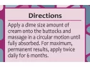 Booty Magic Butt Enhancement Cream - 2 Month Supply