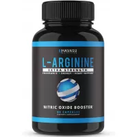 Havasu Nutrition Extra Strength L Arginine - 1200 mg Nitric Oxide Supplement for Muscle Growth, Vascularity and Energy - L-Citrulline and Essential Amino Acids to Support Physical Endurance, 60 Capsules