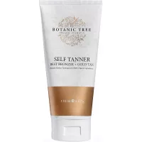 Botanic Tree Self Tanner-Organic Sunless Tanner for Natural-Looking Fake Tan-Herbal Self Tanning Lotion for Flawless Bronzer Skin-Instant Face and Body Tanner for Fair and Dark Skin.
