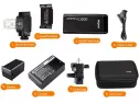 Godox Ad200 200ws 2.4g Ttl 1/8000 Hss Strobe Flash Strobe Speedlite Monolight With 2900mah Lithium Battery To Cover 500 Full Power Shots And Recycle In 0.01-2.1 Sec