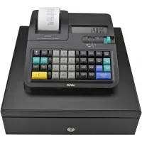 Royal 140DX Electronic Cash Register, Black