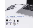 Buy Usb C Hub Hdmi Adapter For Macbook Pro 2019/2018/2017, Mokin 5 In ..
