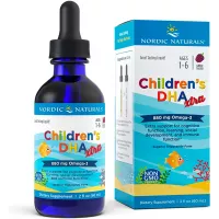Nordic Naturals Children’s DHA Xtra, Berry Punch - 2 oz - 880 mg Total Omega-3s with EPA & DHA - Cognitive & Immune Function, Learning, Social Development - Non-GMO - 48 Servings