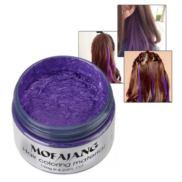 Spdoo 6 Colors Unisex Multi-Color Temporary Modeling Fashion DIY Hair Color  Wax Mud Hair Dye Cream