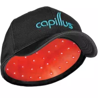CapillusUltra Mobile Laser Therapy Cap for Hair Regrowth - NEW 6 Minute Flexible-Fitting Model - FDA-Cleared for Medical Treatment of Androgenetic Alopecia - Great Coverage