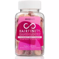 Hairfinity Candilocks Chewable Hair Vitamins - Gummies Scientifically formulated with Biotin, Inositol, and Choline for Longer, Stronger Hair Growth (60 Vegetarian Gummies)