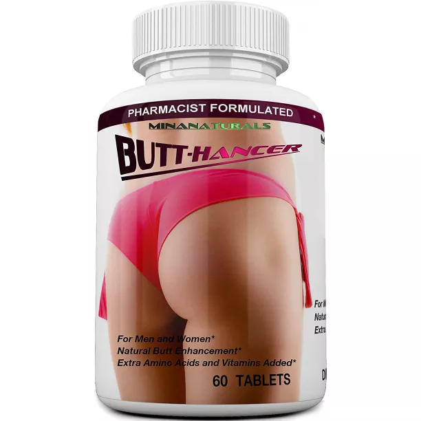 Butthancer Natural Butt Enlargement & Butt Enhancement Pills. Glut..