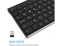 Buy Arteck 2.4g Wireless Keyboard Stainless Steel Ultra Slim Full Size..