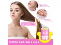 Vegepower Hair Vitamin Gummies-biotin 10,000 Mcg Vitamin C & E For Healthy Hair, Skin & Nails-vegan, Pectin-based, Non-gmo-bear Gummy For Stronger, Beautiful Hair-3 Natural Fruit Flavors