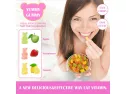 Vegepower Hair Vitamin Gummies-biotin 10,000 Mcg Vitamin C & E For Healthy Hair, Skin & Nails-vegan, Pectin-based, Non-gmo-bear Gummy For Stronger, Beautiful Hair-3 Natural Fruit Flavors