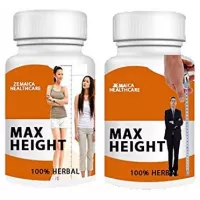Zemaica Healthcare Max Height Growth Capsule Pack of 2