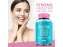 Vegan Hair Skin And Nails Gummies (1 Month) Biotin Gummies W/sugar, Bear Shaped Supplement W/ Biotin 5000mg + Vitamins A, C, D, E, B6, B12 + Zinc | Hair Vitamins For Faster Hair Growth For Women & Men