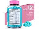 Vegan Hair Skin And Nails Gummies (1 Month) Biotin Gummies W/sugar, Bear Shaped Supplement W/ Biotin 5000mg + Vitamins A, C, D, E, B6, B12 + Zinc | Hair Vitamins For Faster Hair Growth For Women & Men