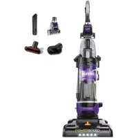 Eureka NEU202 PowerSpeed Lightweight Bagless Upright Vacuum Cleaner with Automatic Cord Rewind and 4 On-Board Tools, CordRewind+Pet, Purple