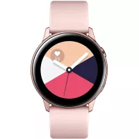 Samsung Galaxy Watch Active (40MM, GPS, Bluetooth) Smart Watch with Fitness Tracking, and Sleep Analysis - Rose Gold  (US Version)