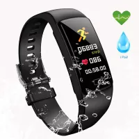 TPE Fitness Tracker for Women with Blood Pressure, 0.98inch IPS HD Full-Touch Colorful Screen with Optical Heart Rate Sensor, Smart Fitness Soft Silicone Bracelet with Step Counter, Calorie