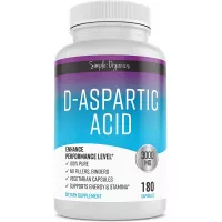 Nutricost Aspartic Acid Capsules (180 Capsules) (0.106 oz Serving), 1 Bottle, 1