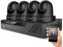 Amcrest 4mp Security Camera System W/ 4k 8ch Nvr, (4) X 4-megapixel Do..