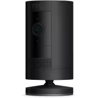 Ring Stick Up Cam Battery HD security camera with custom privacy controls, Simple setup, Works with Alexa - Black (3rd Gen, 2019