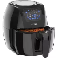 Vremi Skinnytaste by Vremi Air Fryer - XL Capacity, 5.8 Quart, 1700 Watt, Digital Touch Screen with 8 Cooking Presets, Bonus Recipe Booklet.