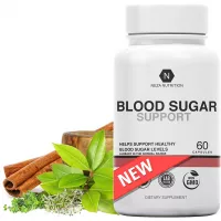 Blood Sugar Support Supplements: Natural Supplement Formula - Glucose Stabilizer with Cinnamon Cassia and Gymnema Sylvestre to Balance, Control, Support Levels by Neza Nutrition - 60 Capsules