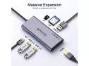 Buy Usb C Hub Hdmi Adapter,qgeem 7 In 1 Type C Hub To Hdmi 4k,3 Usb 3...