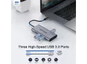 Buy Usb C Hub Hdmi Adapter,qgeem 7 In 1 Type C Hub To Hdmi 4k,3 Usb 3...