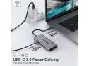 Buy Usb C Hub Hdmi Adapter,qgeem 7 In 1 Type C Hub To Hdmi 4k,3 Usb 3...