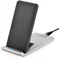 SKOXI Fold Wireless Charger,Adjustable Wireless Charging Stand & Pad,Qi-Certified Wireless Charger for iPhone X/XS/XS max/XR/8/8 Plus, for Samsung S10/S10E/9/S9+/S8/S8+/Note 8 and More