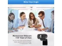 Hrayzan Webcam 1080p,hd Webcam With Microphone,pc Laptop Desktop Usb Webcams With 110 Degree Wide Angle,computer Web Camera With Rotatable Clip
