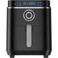 LC POWER Hot Air Fryer XL,8-in-1 Digital Air Frier Cookers & 4.0 QT Oil Free Fryer,Electric Air Fryers Oven Family Size with LED TouchScreen