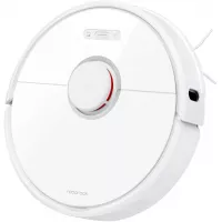 Roborock S6 Robot Vacuum, Robotic Vacuum Cleaner and Mop with Adaptive Routing,Multi-Floor Mapping, Selective Room Cleaning, Super Strong Suction, and Extra Long Battery Life, Works with Alexa(White)
